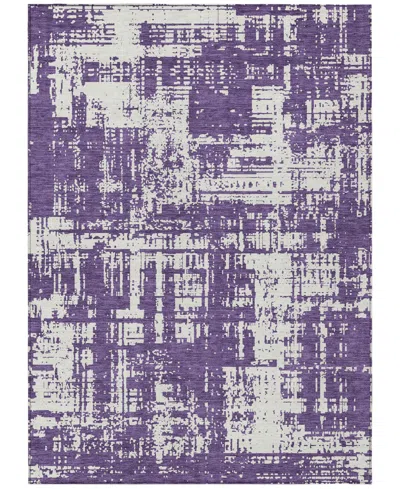 Addison Chantille Acn895 10'x14' Area Rug In Purple