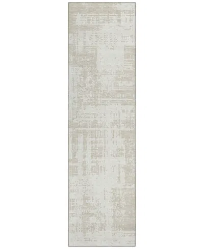 Addison Chantille Acn895 2'3"x7'6" Runner Area Rug In Ivory