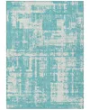 Addison Chantille Acn895 3'x5' Area Rug In Aqua
