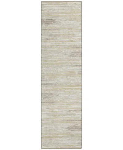 Addison Chantille Acn896 2'3"x7'6" Runner Area Rug In Beige