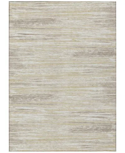 Addison Chantille Machine Washable Acn896 5'x7'6" Area Rug In Beige