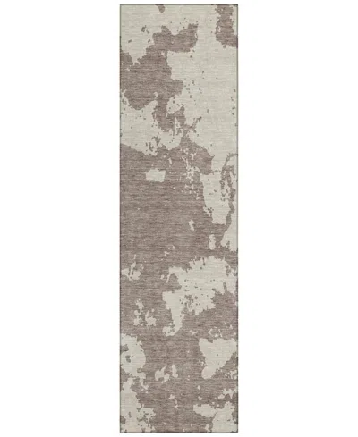 Addison Chantille Acn897 2'3"x7'6" Runner Area Rug In Taupe