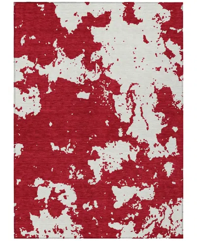 Addison Chantille Acn897 5'x7'6" Area Rug In Red