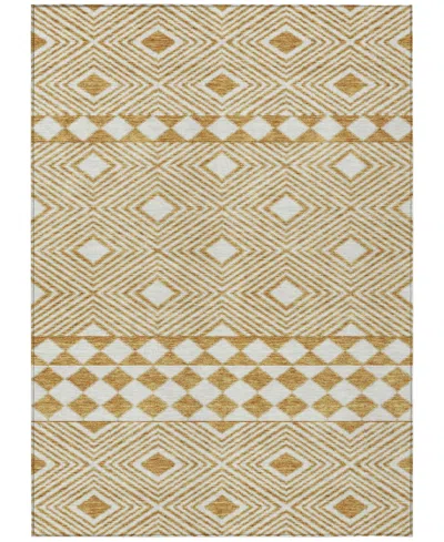 Addison Chantille Acn898 2'6"x3'10" Area Rug In Gold