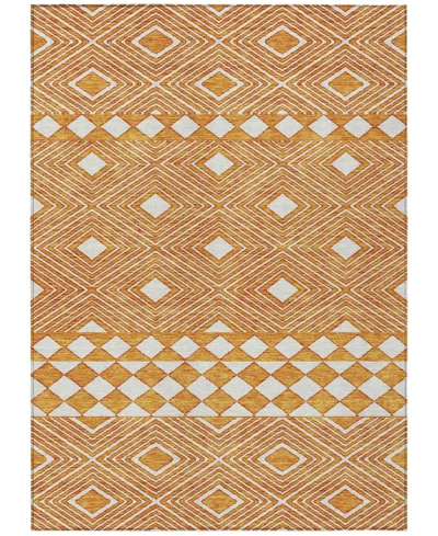 Addison Chantille Acn898 3'x5' Area Rug In Orange