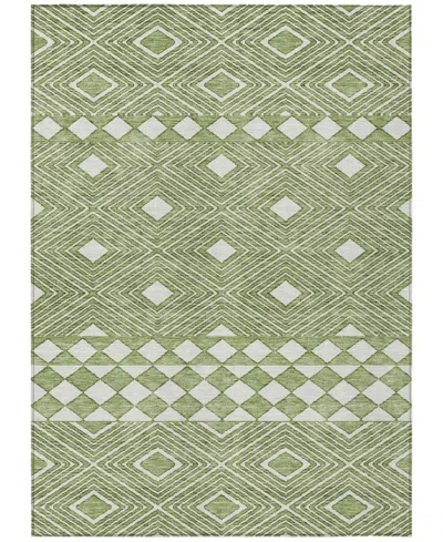 Addison Chantille Acn898 5'x7'6" Area Rug In Green