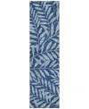 Addison Chantille Acn899 2'3"x7'6" Runner Area Rug In Navy