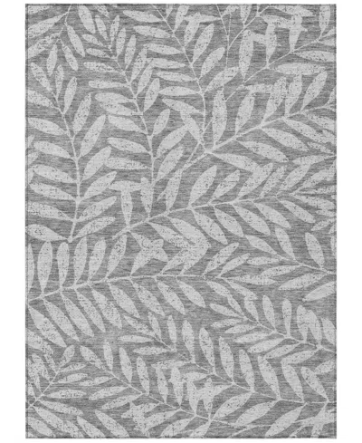 Addison Chantille Machine Washable Acn899 5'x7'6" Area Rug In Gray