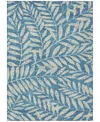 Addison Chantille Machine Washable Acn899 5'x7'6" Area Rug In Teal