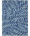 Addison Chantille Machine Washable Acn899 8'x10' Area Rug In Navy