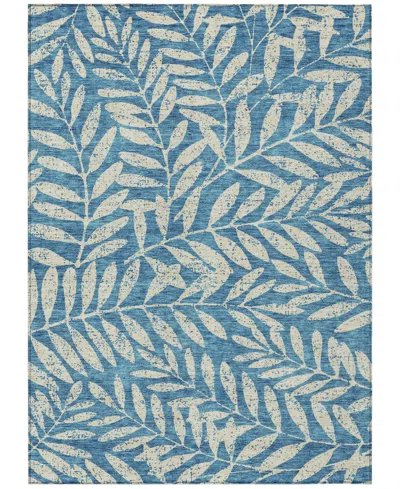 Addison Chantille Machine Washable Acn899 8'x10' Area Rug In Teal