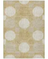 Addison Chantille Acn900 5'x7'6" Area Rug In Gold