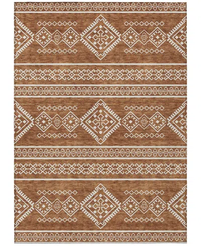 Addison Chantille Acn901 10'x14' Area Rug In Paprika