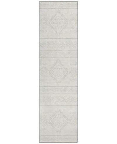 Addison Chantille Acn901 2'3"x7'6" Runner Area Rug In Ivory