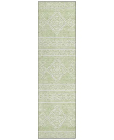 Addison Chantille Acn901 2'3"x7'6" Runner Area Rug In Mint