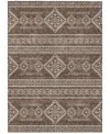 Addison Chantille Machine Washable Acn901 2'6"x3'10" Area Rug In Brown