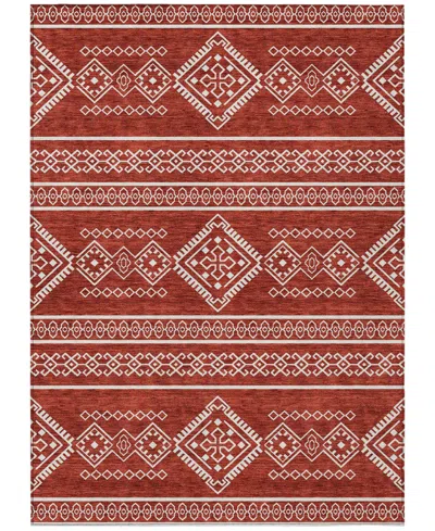 Addison Chantille Acn901 9'x12' Area Rug In Red