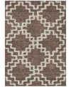 Addison Chantille Machine Washable Acn902 2'6"x3'10" Area Rug In Brown