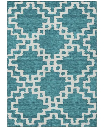 Addison Chantille Acn902 2'6"x3'10" Area Rug In Teal