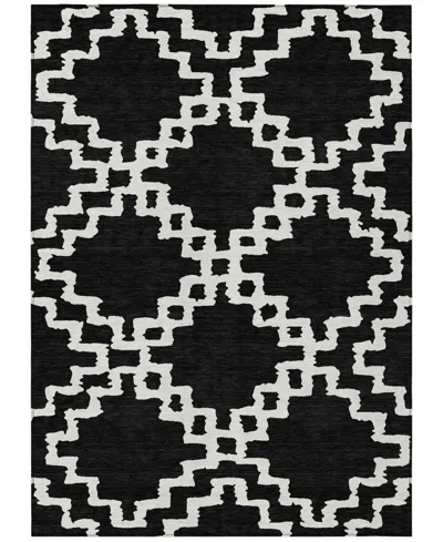 Addison Chantille Acn902 5'x7'6" Area Rug In Black