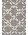 Addison Chantille Machine Washable Acn902 5'x7'6" Area Rug In Taupe