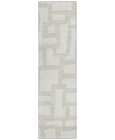 Addison Chantille Acn903 2'3"x7'6" Runner Area Rug In Ivory