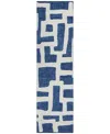 Addison Chantille Acn903 2'3"x7'6" Runner Area Rug In Navy