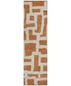 Addison Chantille Acn903 2'3"x7'6" Runner Area Rug In Terracotta