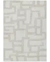 Addison Chantille Machine Washable Acn903 2'6"x3'10" Area Rug In Ivory