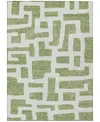 Addison Chantille Machine Washable Acn903 5'x7'6" Area Rug In Green