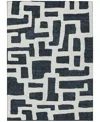Addison Chantille Machine Washable Acn903 8'x10' Area Rug In Black