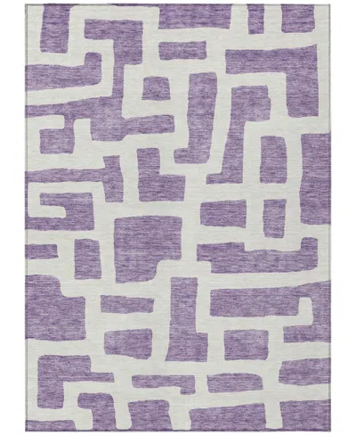 Addison Chantille Acn903 8'x10' Area Rug In Purple