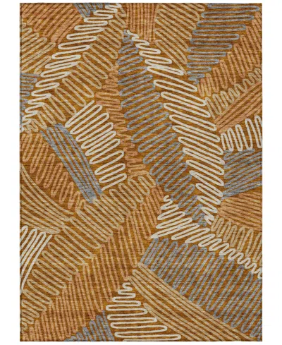 Addison Chantille Acn904 10'x14' Area Rug In Paprika
