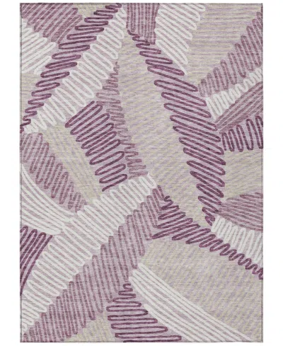 Addison Chantille Acn904 2'6"x3'10" Area Rug In Lavender