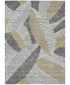 Addison Chantille Acn904 5'x7'6" Area Rug In Gray