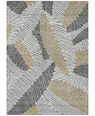 Addison Chantille Acn904 5'x7'6" Area Rug In Gray