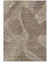 Addison Chantille Acn904 8'x10' Area Rug In Chocolate