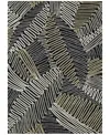 Addison Chantille Machine Washable Acn904 9'x12' Area Rug In Black