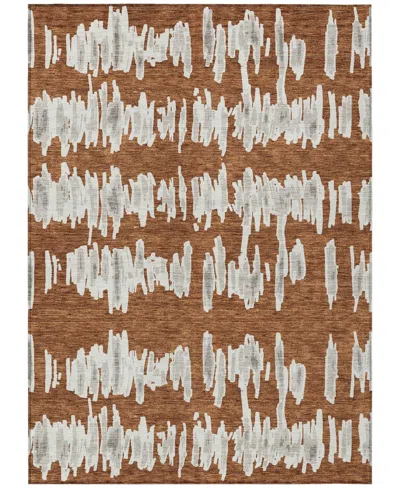 Addison Chantille Acn905 10'x14' Area Rug In Paprika