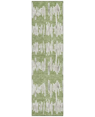 Addison Chantille Acn905 2'3"x7'6" Runner Area Rug In Green