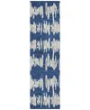 Addison Chantille Acn905 2'3"x7'6" Runner Area Rug In Navy