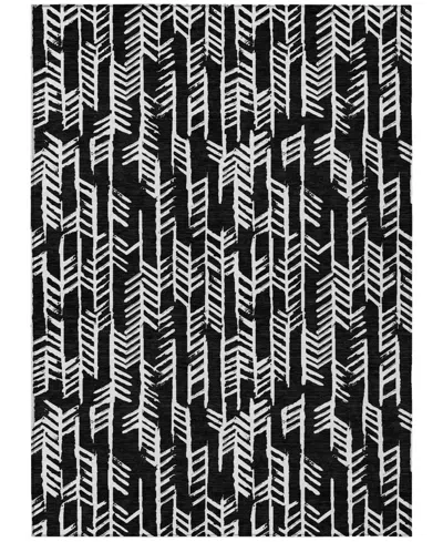 Addison Chantille Acn906 2'6"x3'10" Area Rug In Black