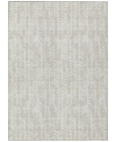 Addison Chantille Acn906 5'x7'6" Area Rug In Beige