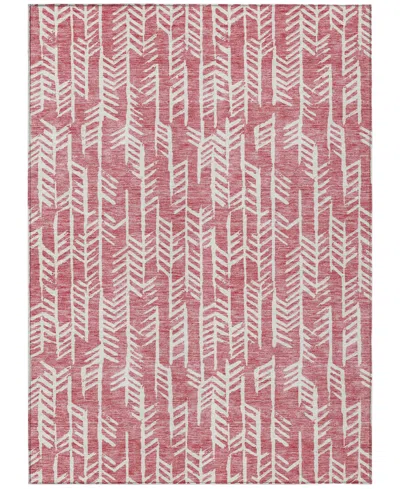 Addison Chantille Acn906 5'x7'6" Area Rug In Rose