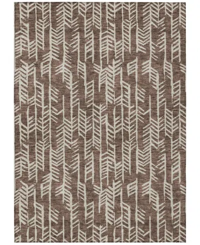 Addison Chantille Acn906 8'x10' Area Rug In Brown