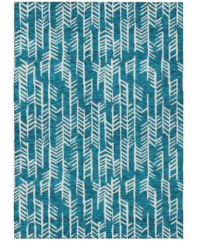 Addison Chantille Acn906 9'x12' Area Rug In Teal