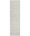 Addison Chantille Machine Washable Acn907 2'3"x7'6" Runner Area Rug In Ivory