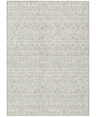 Addison Chantille Machine Washable Acn907 8'x10' Area Rug In Ivory