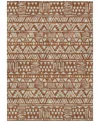 Addison Chantille Acn907 8'x10' Area Rug In Terracotta