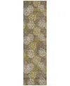 Addison Chantille Acn908 2'3"x7'6" Runner Area Rug In Brown